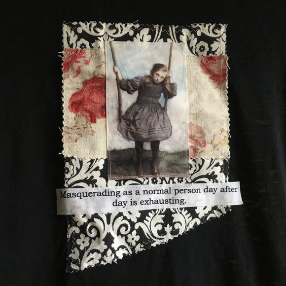 FUNNY T-Shirt “Masquerading As A Normal Person” - Picture 2 of 4